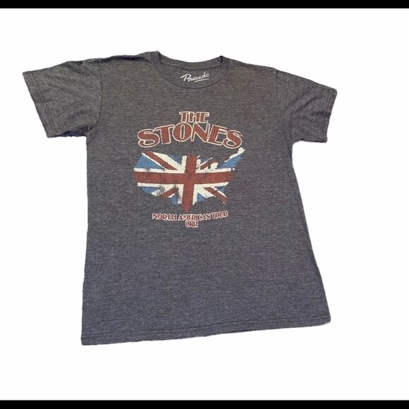 Bravado Stones Grey T Shirt Sz Small - Picture 1 of 8